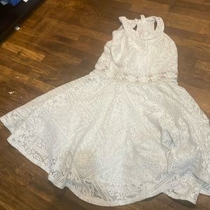 White childrens dress